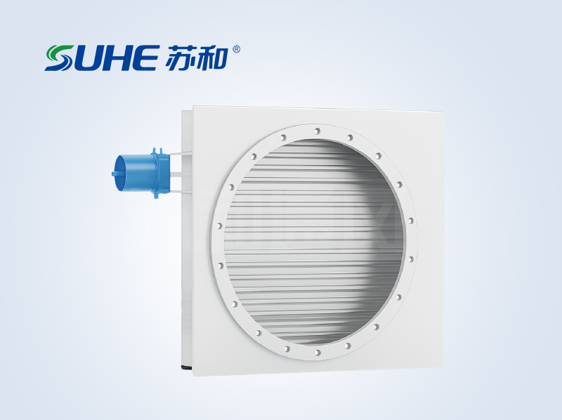 碳钢大型方变圆电动风阀