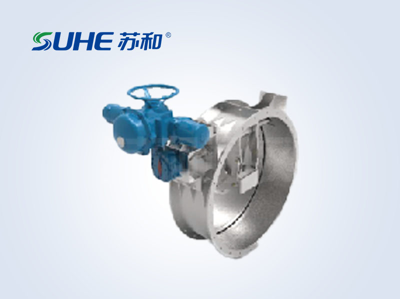 碳钢双偏心密闭电动风阀