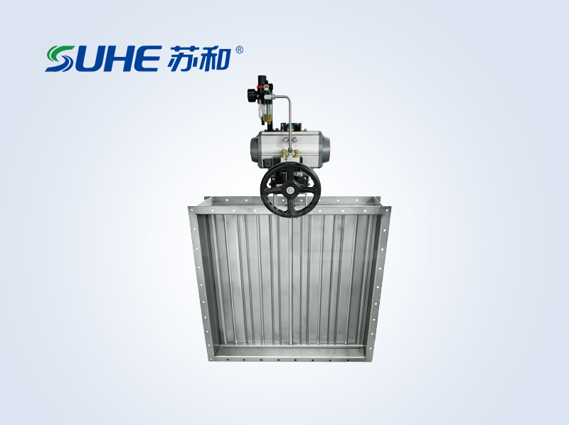 镀锌气动开关型风阀（矩形多页）